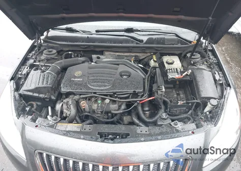 2011 Buick Regal Cxl Turbo Russelsheim из США, поврежденный, VIN W04G15GV4B1081506